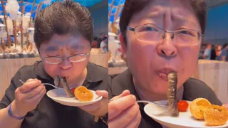 Viral Video: Woman Eats Live Eel With Pani Puri; Disgusted Netizens Are Speechless